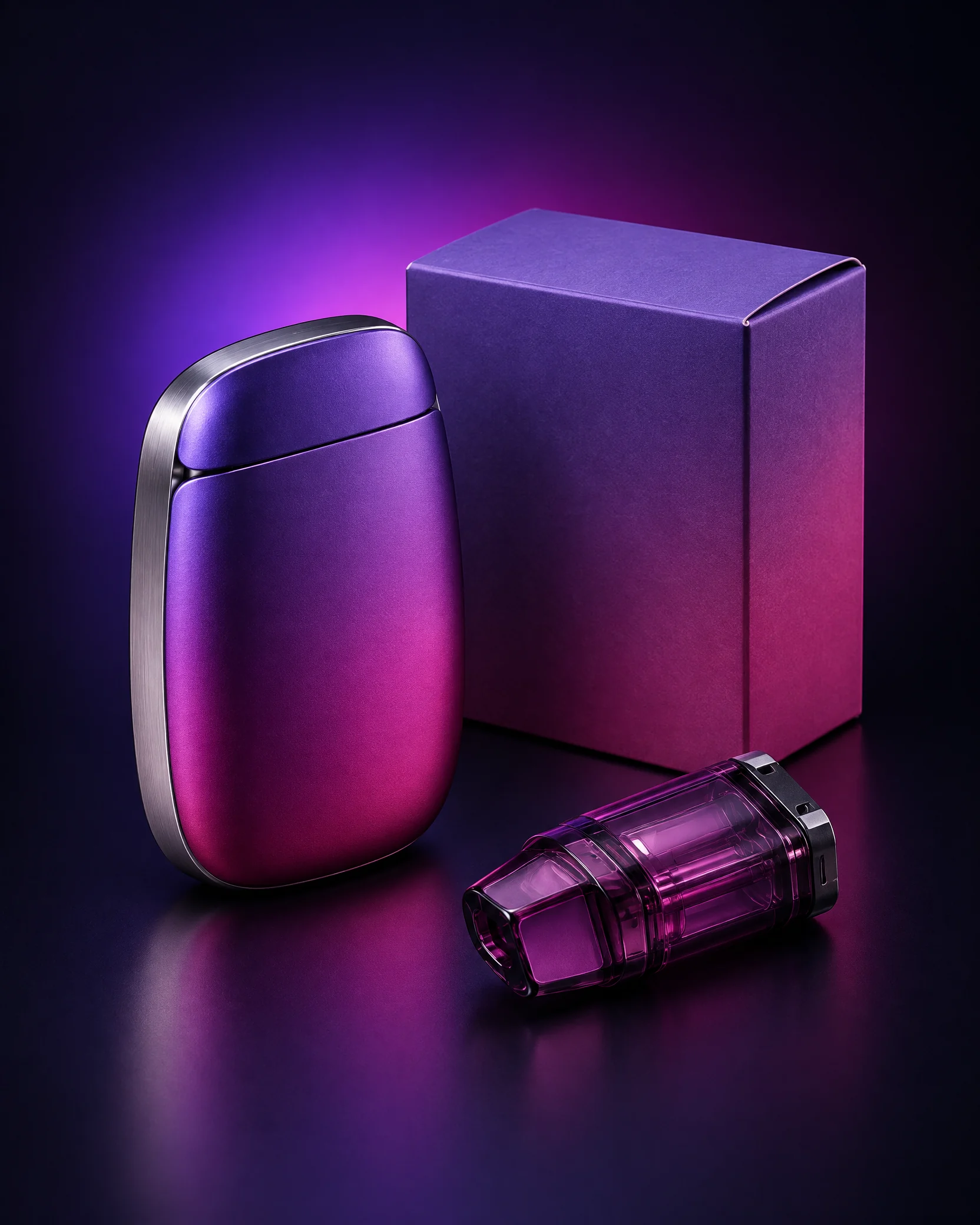 Dispositivo pod Vantix Lumen S2 in finitura viola