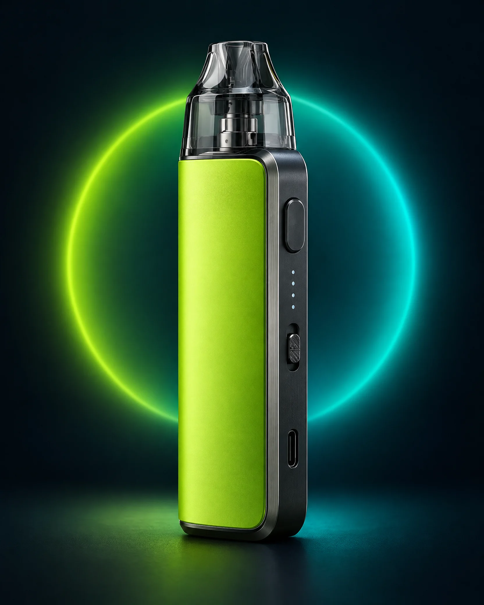 Sistema pod aperto Vantix Prism Core in finitura verde lime